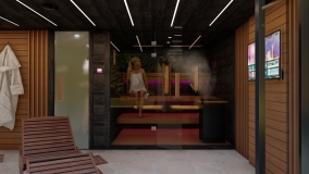  Exterierový sauna dom na mieru