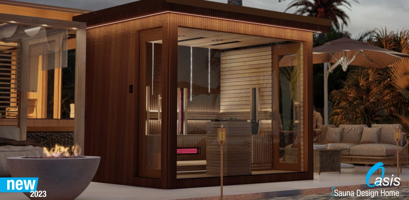 Exkluzívna vonkajšia sauna Oasis