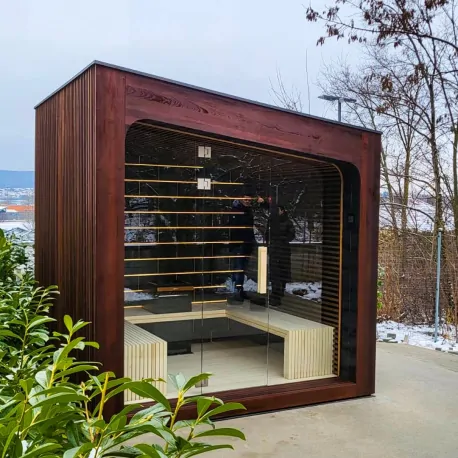 Záhradná fínska sauna Mirage