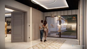 lounge jazdeckého areálu