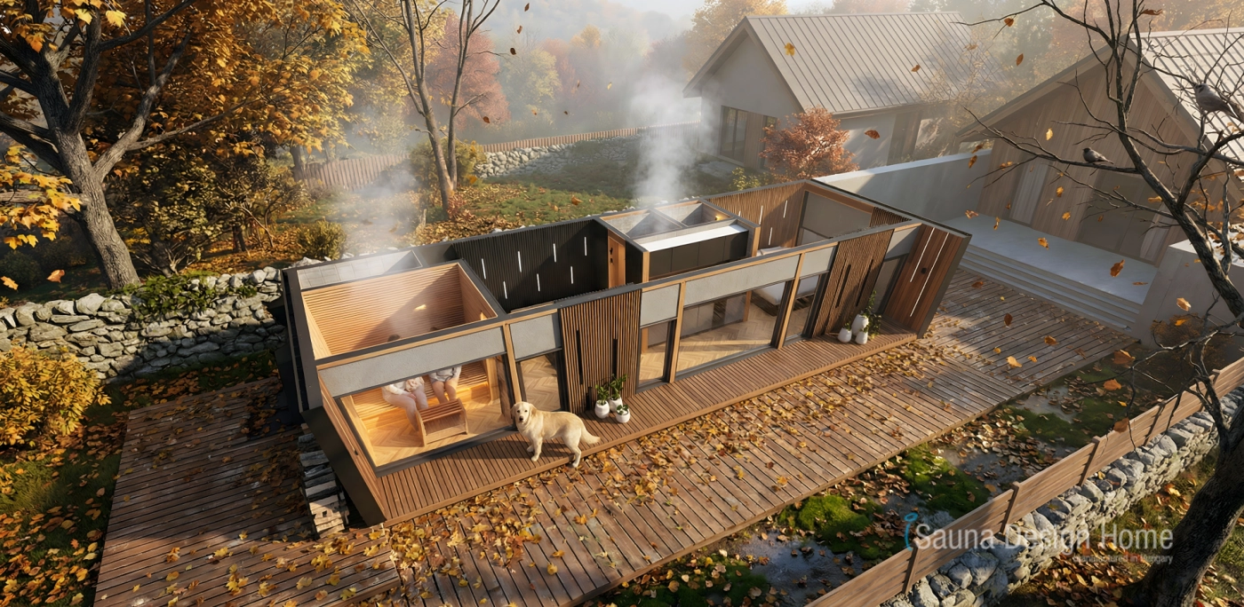 Jesenný pohľad zhora