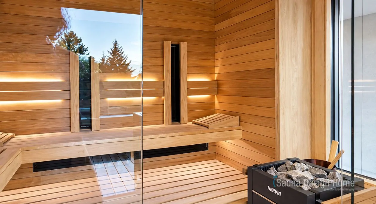 Fínska sauna s infrapanelmi