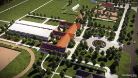 návrh vnútorných funkcií jazdeckého areálu