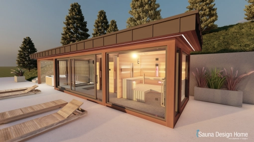 Domáca kombi sauna