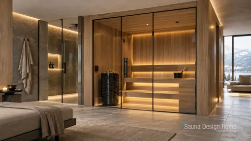 Wellness priestor na mieru so saunou