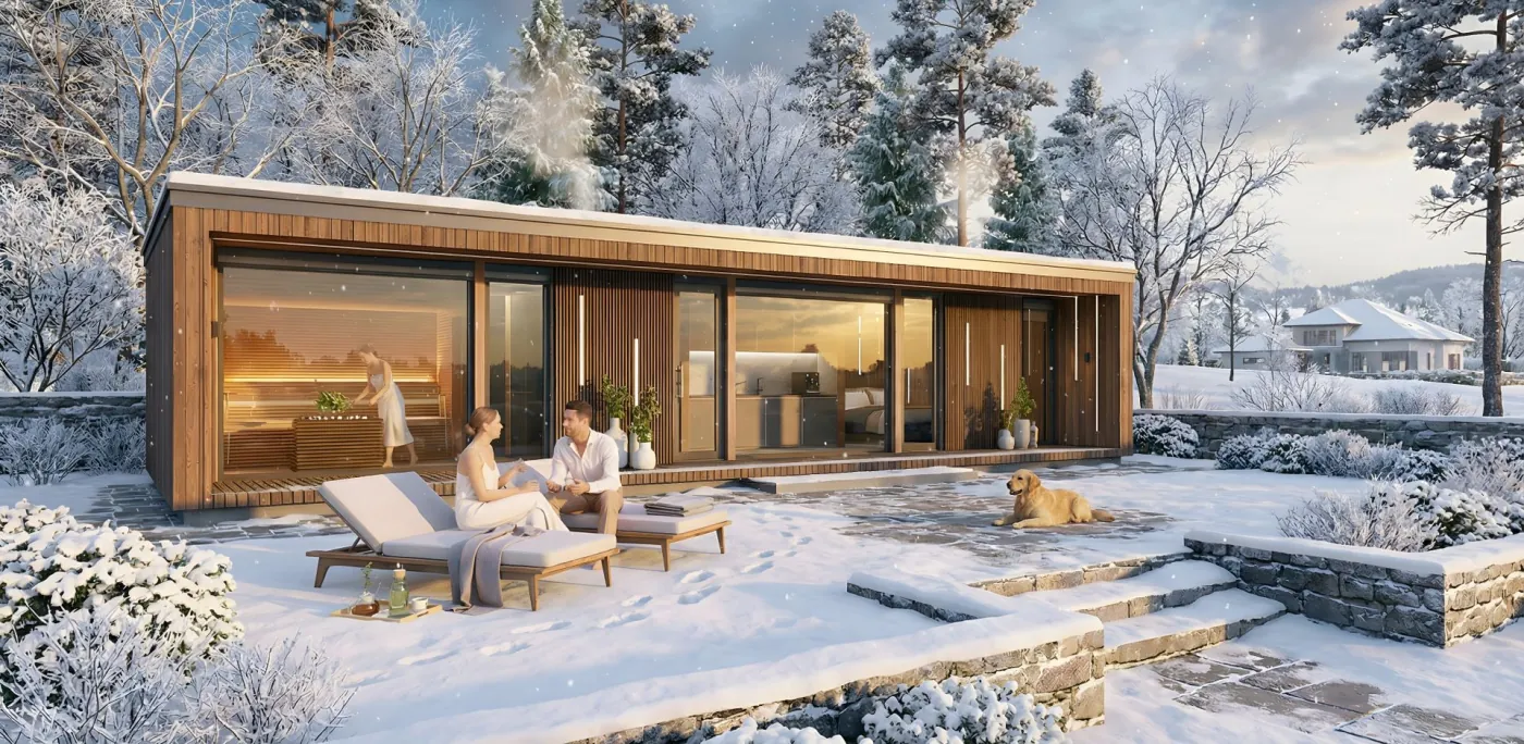 Dizajnový wellness dom
