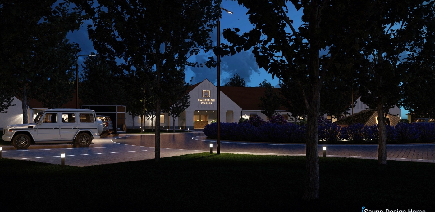 komplexný projekt jazdeckého areálu