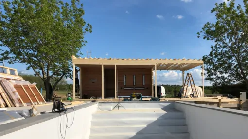 Vonkajší wellness domček 