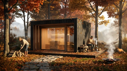 vonkajšia sauna vonkajšia sauna