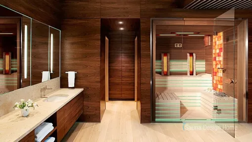 Parná sauna s bio saunovou pecou Parná sauna s bio saunovou pecou