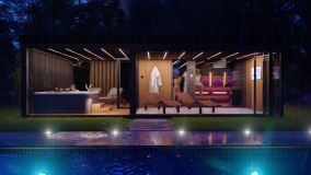 4 sezónny sauna dom