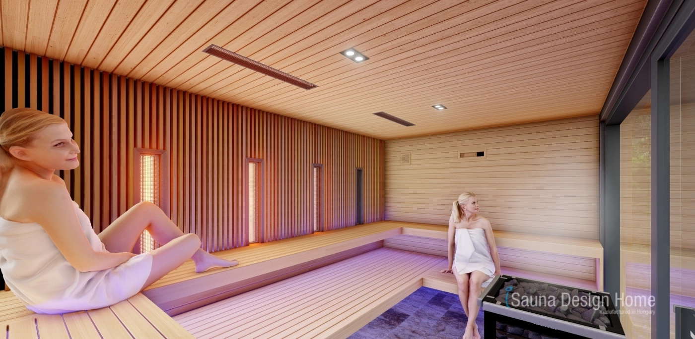 Kombinovaná sauna na mieru