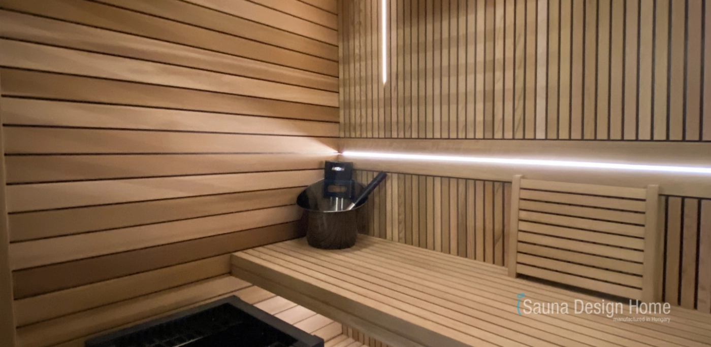 zabudovaná sauna