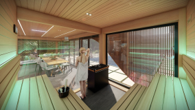 projektovanie wellness sauna dom