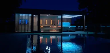 Luxusný sauna dom na brehu Balatónu - iSauna Design Home Luxusný sauna dom na brehu Balatónu - iSauna Design Home