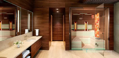 Parná sauna s bio saunovou pecou Parná sauna s bio saunovou pecou