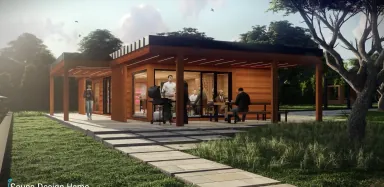 Architektonický vizuálny dizajn, výroba 3D animovaných filmov, iSauna Design Kft.