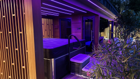 Sauna a vírivka