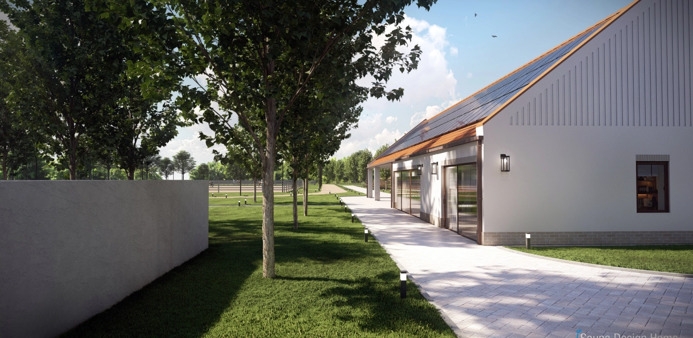 komplexný projekt jazdeckého areálu