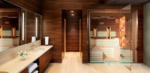 Parná sauna s bio saunovou pecou