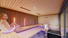 Kombinovaná sauna na mieru