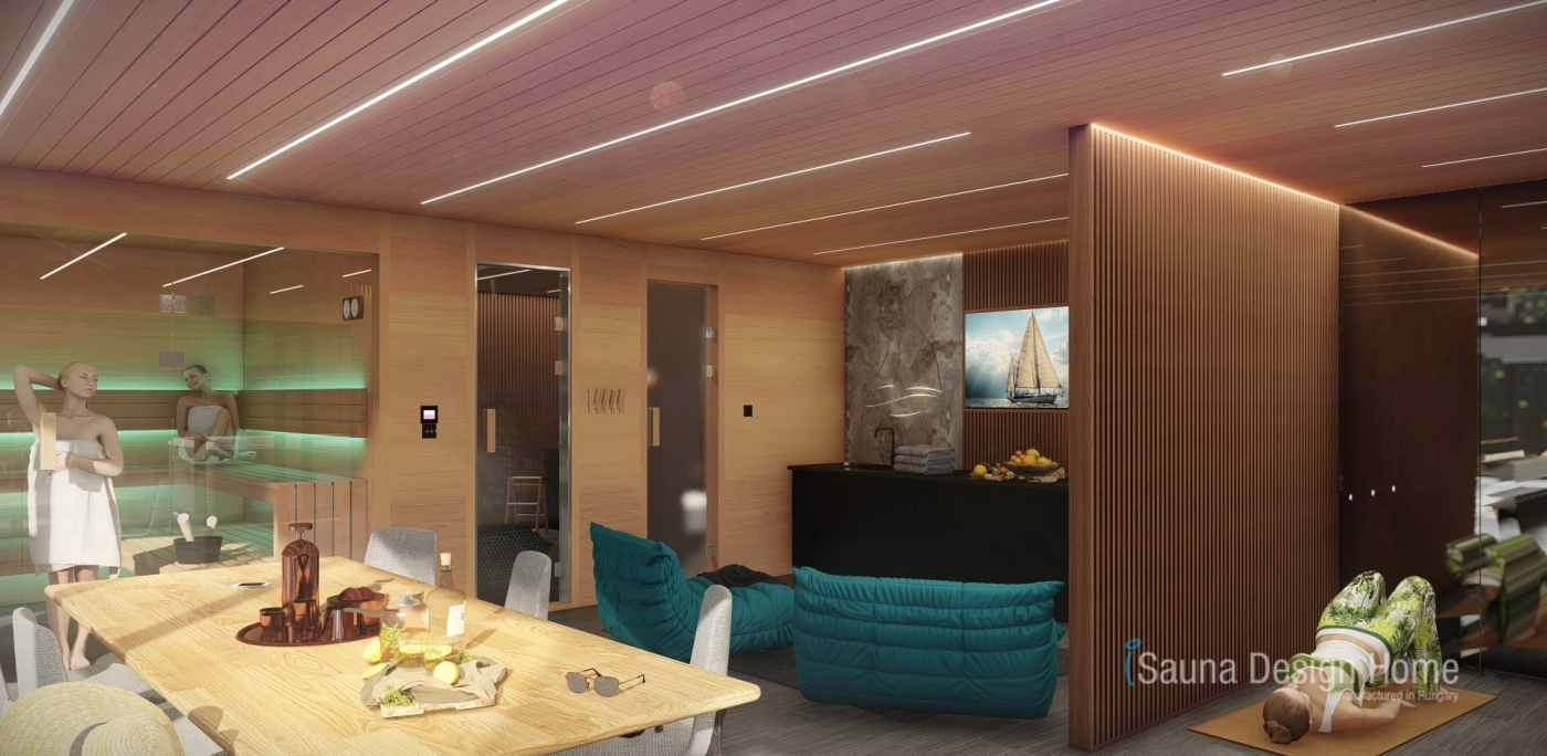 rodinný wellness sauna dom