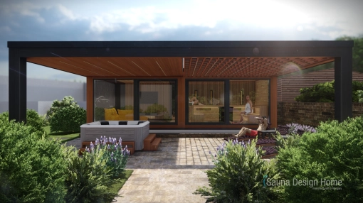 Saunový domček Saunový domček