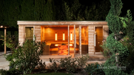 Sauna s rastlinami