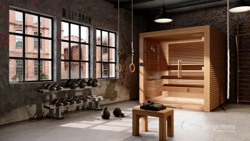 Fínska sauna Fínska sauna