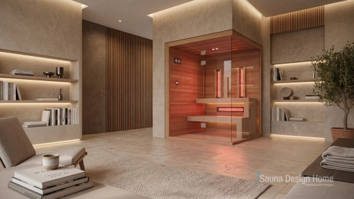 Prémiová interiérová infra sauna