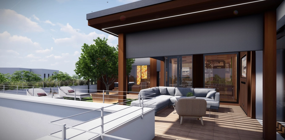 Jedinečný penthouse so saunou a wellness terasou 