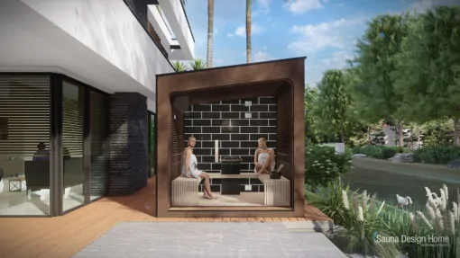 vonkajšia fínska sauna vonkajšia fínska sauna