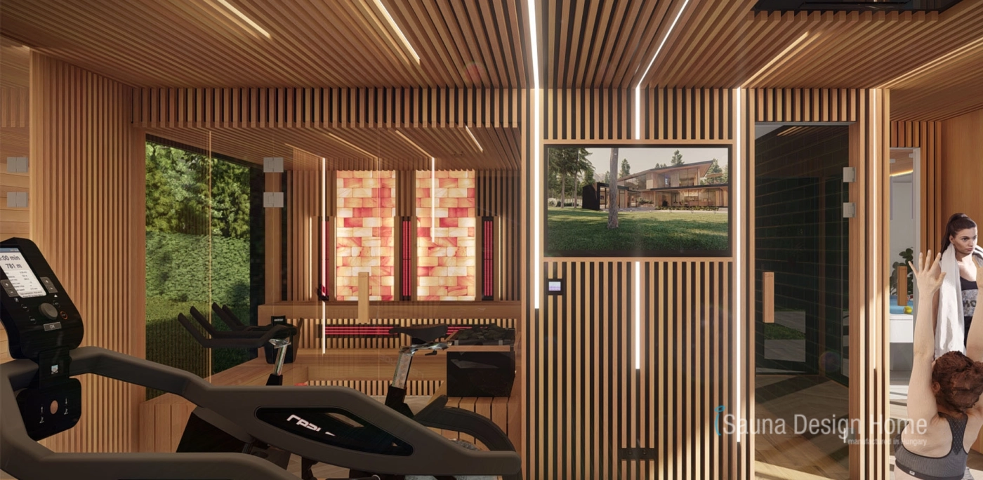 sauna, himalayská soľná stena