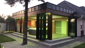 Sauna dom na mieru - zimná záhrada