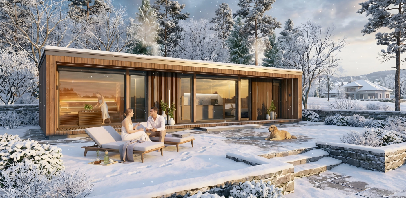 Dizajnový wellness dom