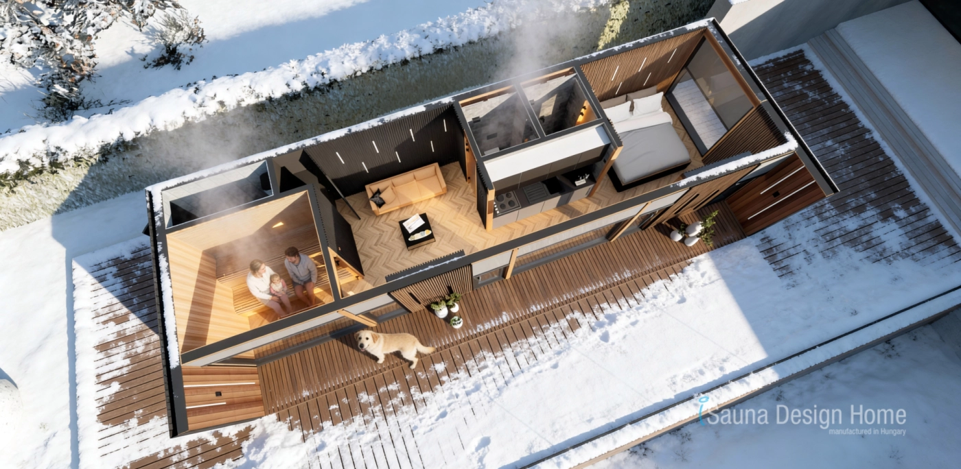 Zimný pohľad zhora