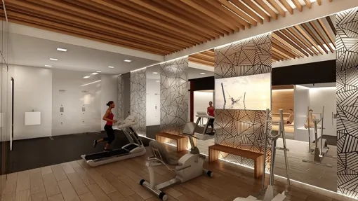 sauna wellness vizualizácia sauna wellness vizualizácia