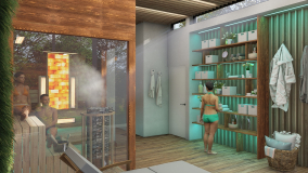 interiérová sauna na mieru