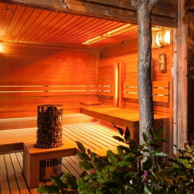 Luxusná fínska sauna
