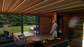 Komfortný sauna dom