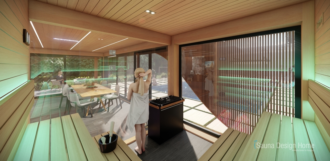 projektovanie wellness sauna dom