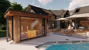 projektovanie záhradnej sauny