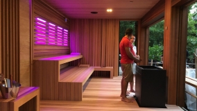 Sauna dom, ako exkluzívne miesto hot jógy
